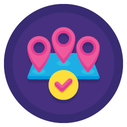 Map pinpoint graphic illustrating Google Business Profile optimization and local SEO Lebanon PA