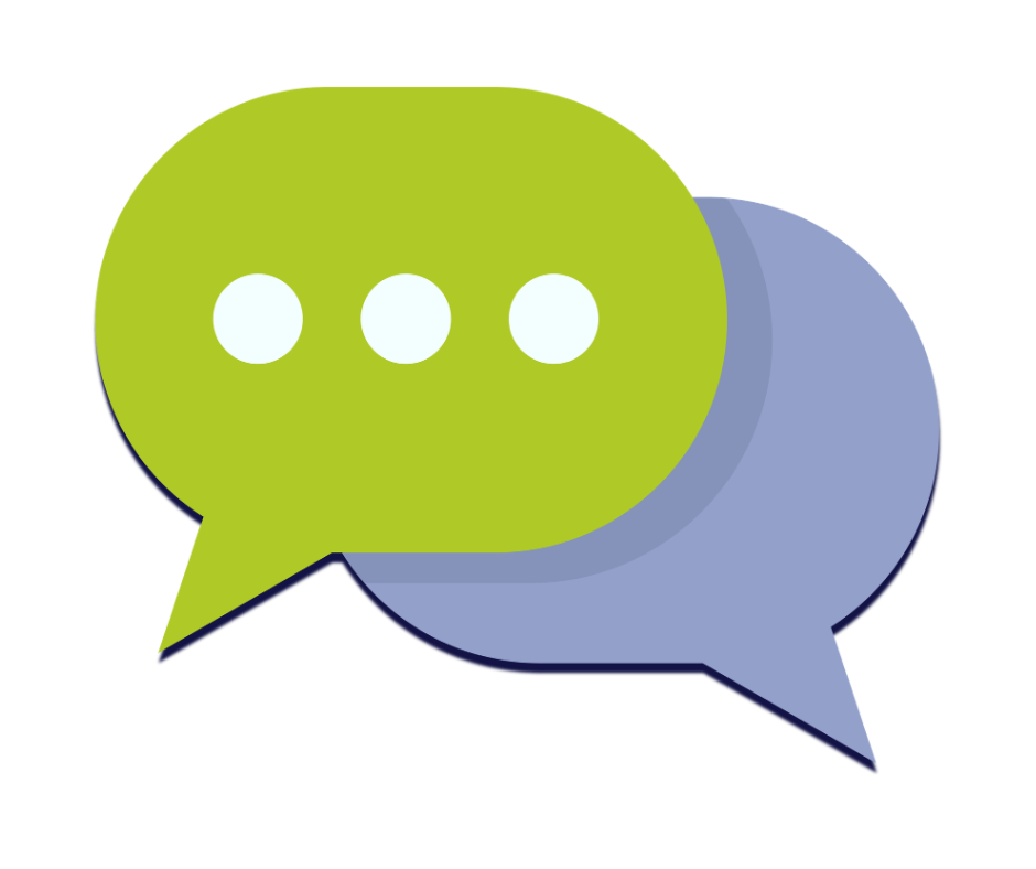 a digital chat bubbles icon illustrating automated messaging streams and real-time support from business ai chatbot services.