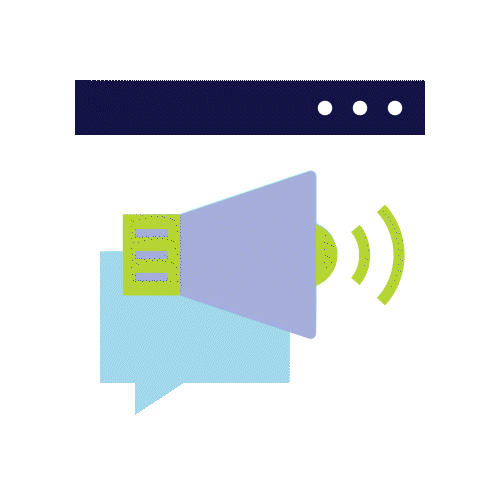 animated multi-channel campaign graphic illustrating Pittsburgh PA digital marketing solutions.