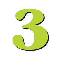 green number 3 icon highlighting the strategic phase at a Pittsburgh PA marketing company.